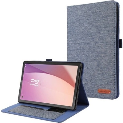 Vsetkonamobil 58367 FABRIC Zaklápací obal pre Lenovo Tab M9 modrý