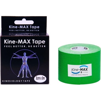 Kinematics Tex Kinesio Tape zelená 5 cm x 5 m