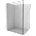 Mexen Kioto L стена за душ Walk-in 70 x 200 см, черна рамка, хром - 800-070-103-01-70 (800-070-103-01-70)