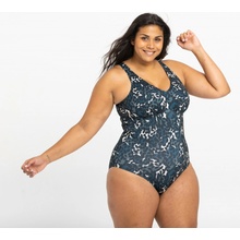 Nabaiji dámske jednodielne plavky Romi Missy modré tyrkysová