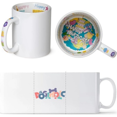design Motto Hrneček Psí s nápisem DOGAHOLIC Všechno nejlepší Standard Dárky Sublistar 330 ml