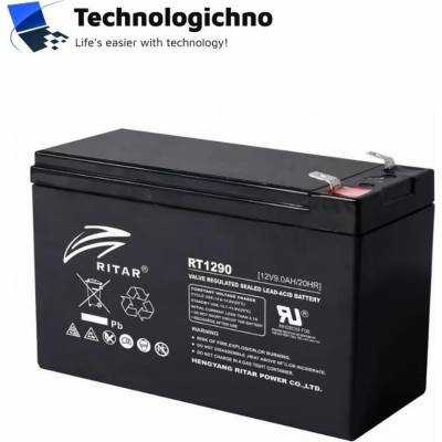 Ritar Оловна батерия RITAR RT1290 12V/9Ah терминал2 (RITAR-RT1290)