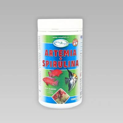 EasyFish Spirulina + Artemia vločky 1 l