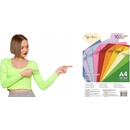 Farebný papier Gimboo A4 100 listov 80g 10 neónových farieb