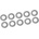 Team corally - Shim Rings - 6x11, 5x0.2mm - Steel - 10 pcs C-00180-204 (C-00180-204)