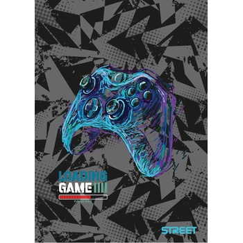 Eurocom Папка с ластик Street A4, PP, асорти (32501-А)