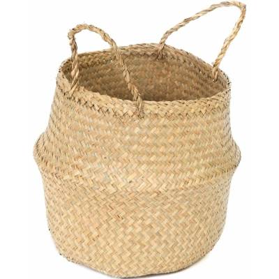 Compactor Svetlý úložný košík z morskej trávy 27 cm