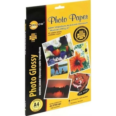 Fotopapír pro laser.tisk A4 200g 20ks lesklý 150-1378