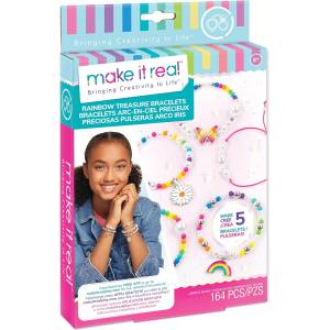 Make It Real Творчески комплект Make it Real - Направи си гривни в цветовете на дъгата (1216) - ozone