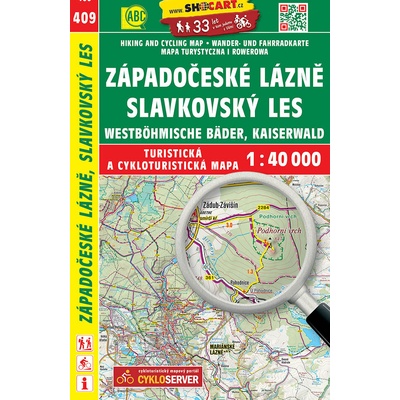 Turistická mapa Západočeské lázně :
