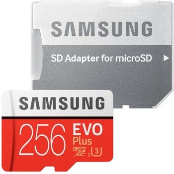 Samsung microSDXC EVO Plus 256GB C10/U3/UHS-I MB-MC256GA/EU