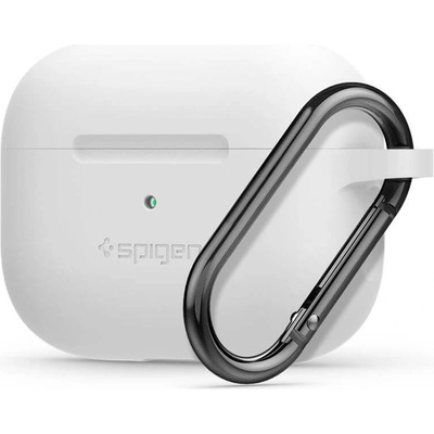 SPIGEN Противоударен Калъф за Apple AirPods Pro/2, Spigen Silicone Fit Case, Бял (ASD00534)
