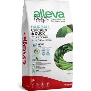 ALLEVA HOLISTIC котешки топки косми 5 кг