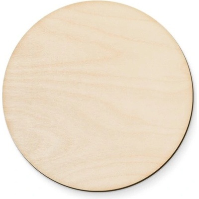 Dřevia Dřevěný podtácek kulatý 10cm – Zbozi.Blesk.cz