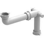 Quadron Квадрон бял сифон Спестете място (30261) Мивка за вграждане