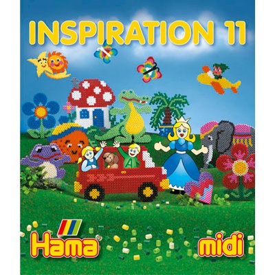 HAMA HAMA H399-11 Hama zažehlovací korálky Inspirativní knížka - MIDI