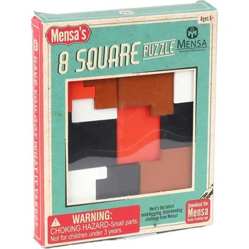 Wow! Stuff Iq дървен пъзел " Куб" Менса (ro28978)
