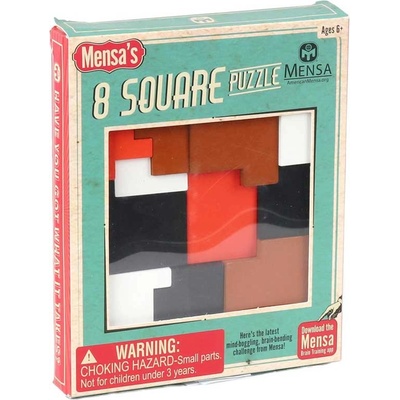 Wow! Stuff Iq дървен пъзел " Куб" Менса (ro28978)