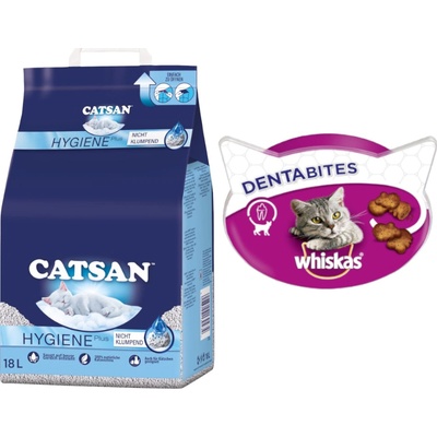 Catsan Hygiene Plus pro kočky 18 l