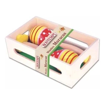 Bontempi Bontempi: Дървени дрънкалки - 18 см, различни