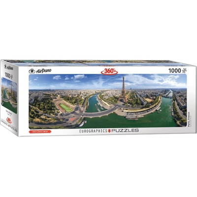 Eurographics Panoramatické Paříž Francie 1000 dielov