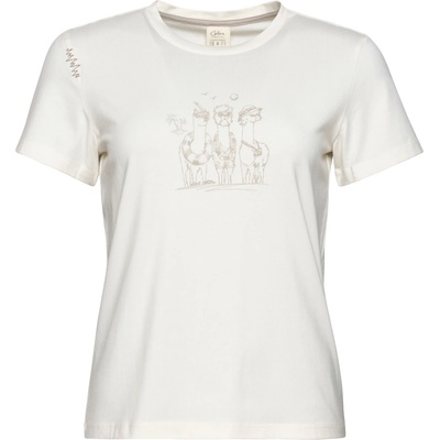 Chillaz Дамска тениска Chillaz Women's Iseo Alpaca Gang T-shirt - Creme - размер 36 (EU) (916-6246-0113)