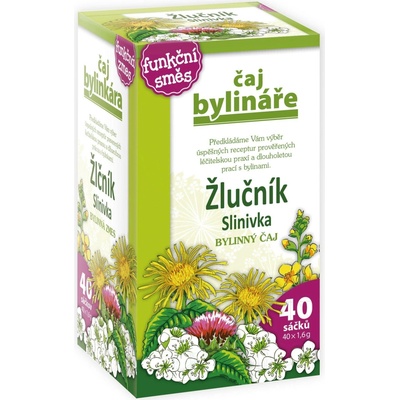 Čaj Bylináře Žlučník slinivka 40 x 1,6 g