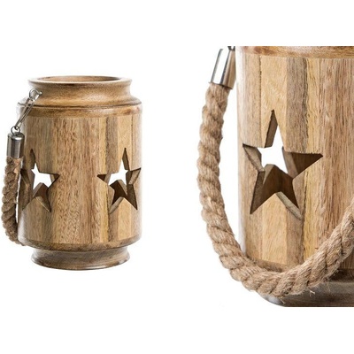 Drevený Lampáš DEcodomi 26 cm
