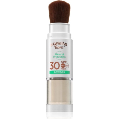Hawaiian Tropic Mineral Protection Powder Brush слънцезащитна водоустойчива пудра SPF 30 4.25 гр