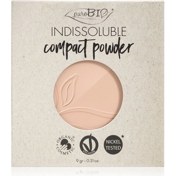 puroBIO Cosmetics Indissouble компактна пудра пълнител цвят 01 9 гр