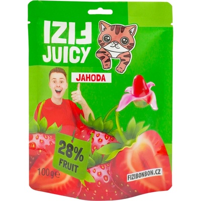 FIZI JUICY želé Jahoda 100 g