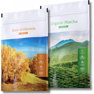 Energy Raw Ambrosia pieces 100 g + Organic Matcha powder 50 g