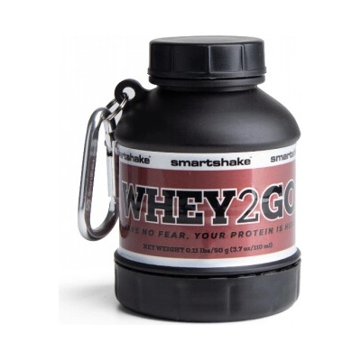 Lievik Whey2Go Black - SmartShake Barva: černá