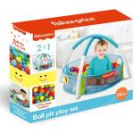 Mattel Fisher-Price® 2в1 Активен комплект с 25 бр. топки