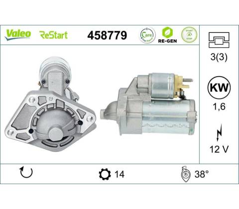 Startér VALEO 458779
