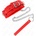 Kink Collar with Leash Red