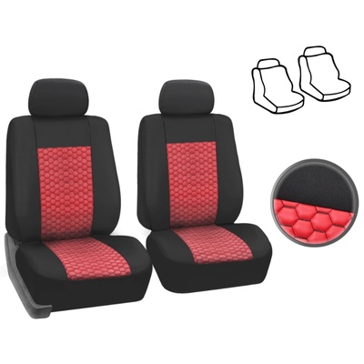 Тапицерия за бус, черно с червено Premium SS 1+1