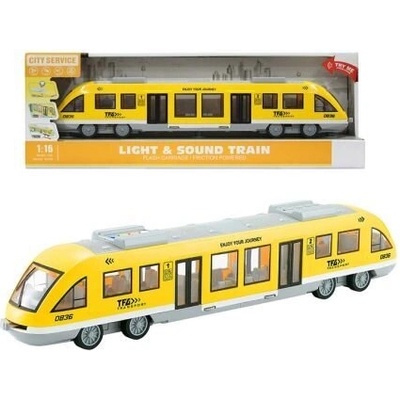 Ocie City Service Влак Метро 1: 16 Жълт цвят OTG0922820