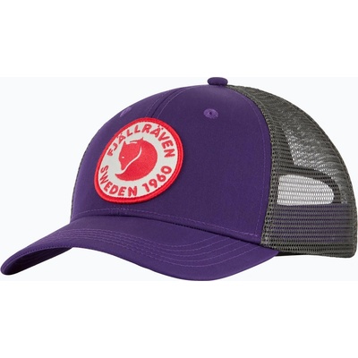 Fjällräven 1960 Logo Langtradarkeps dark violet