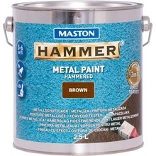 Maston Paint Hammer Hammered Brown 2,5L