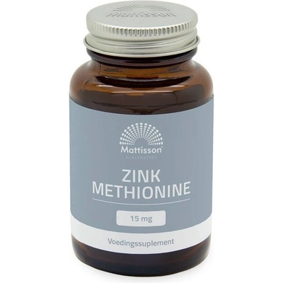 Mattisson Healthstyle Zinc Methionine, 15 mg, 90 капсули, Mattisson Healthstyle (MT2406)