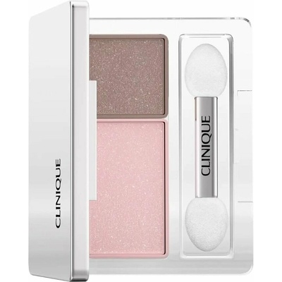 Clinique All About Shadow Duo oční stíny s příchutí jahodového fondánu 1,7 g