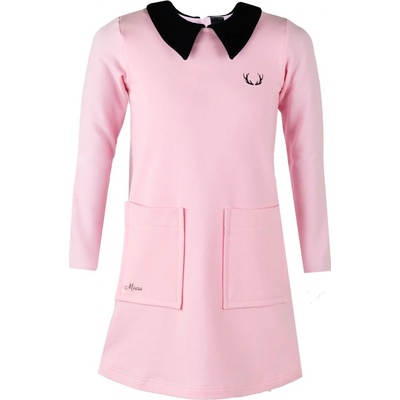 Dievčenské šaty Charlote svetlorůžová