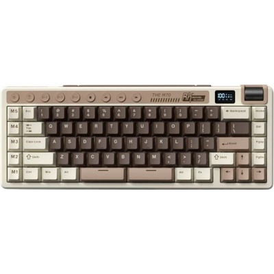 Royal Kludge RK M70 Mocha Gray Cream Switch