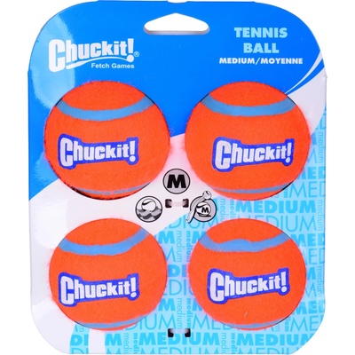 Chuckit! Dog Tenisové loptičky M 6,5 cm 4 ks