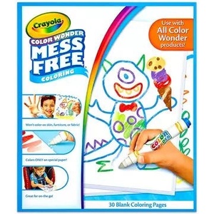 Crayola Color Wonder: пълнител за страници за оцветяване без размазване