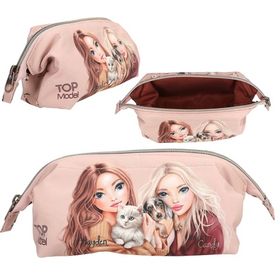 Top Model kosmetická taštička na zip Fur Ever Friends