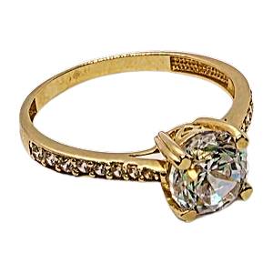 VipGold Златен годежен пръстен 2.10 гр (pr057)