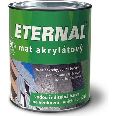 Eternal Mat akrylátový 0,7 kg středně hnědá – Zboží Dáma