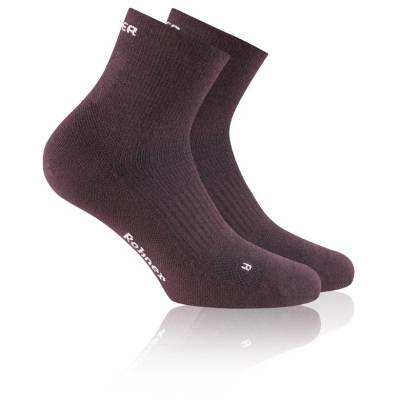 Туристически чорапи Rohner Dynamic Merino Quarter L/R Walking socks - Bordeaux - размер 42-44 (EU) (207-0671-0213)